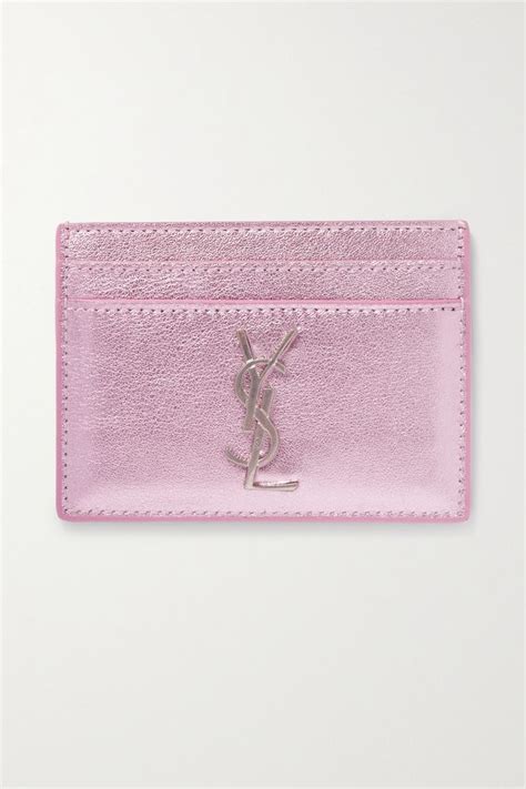 ysl baby pink|YSL pink cardholder.